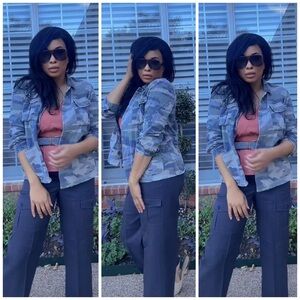 Blue Camo Jacket- Bx091725